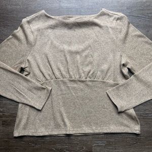 Banana Republic Gold Keyhole Sweater Size XL